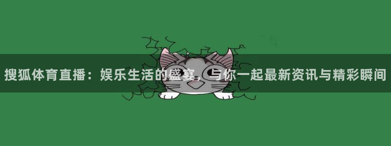 搜狐体育直播：娱乐生活的盛宴，与你一起最新资讯与精彩瞬间