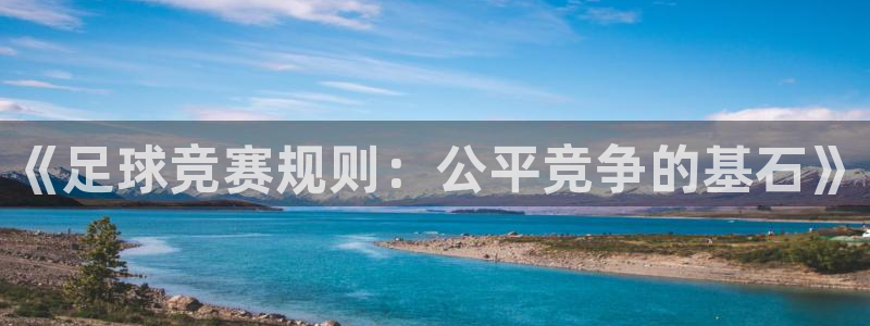 《足球竞赛规则：公平竞争的基石》