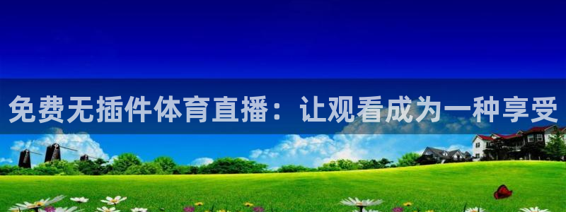 免费无插件体育直播：让观看成为一种享受